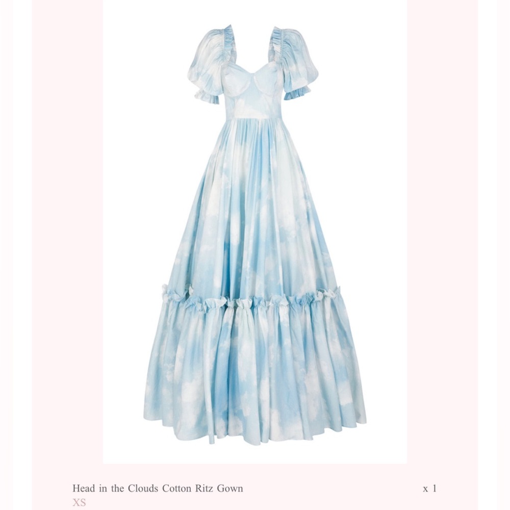 Selkie Head in the Clouds Cotton Ritz Gown size XS
